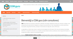 Desktop Screenshot of cdmconsultores.com